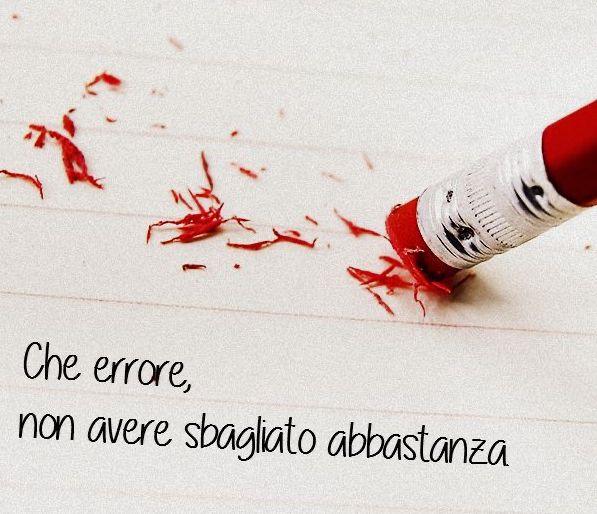 Il diritto di poter SBAGLIARE!
