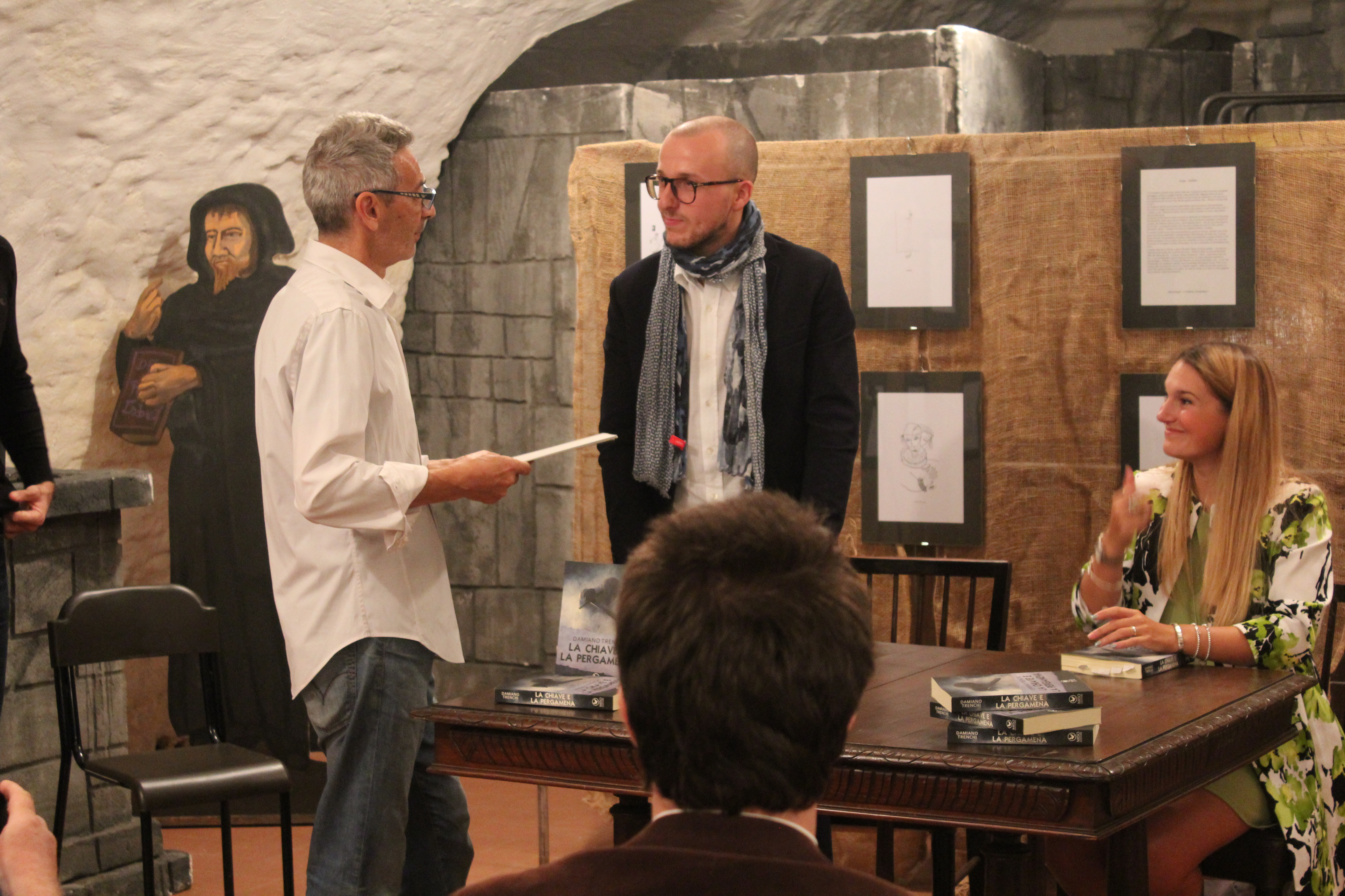 Presentazione del romanzo Occhi colore del cielo - Alesia: terra di fuoco e di ferro.