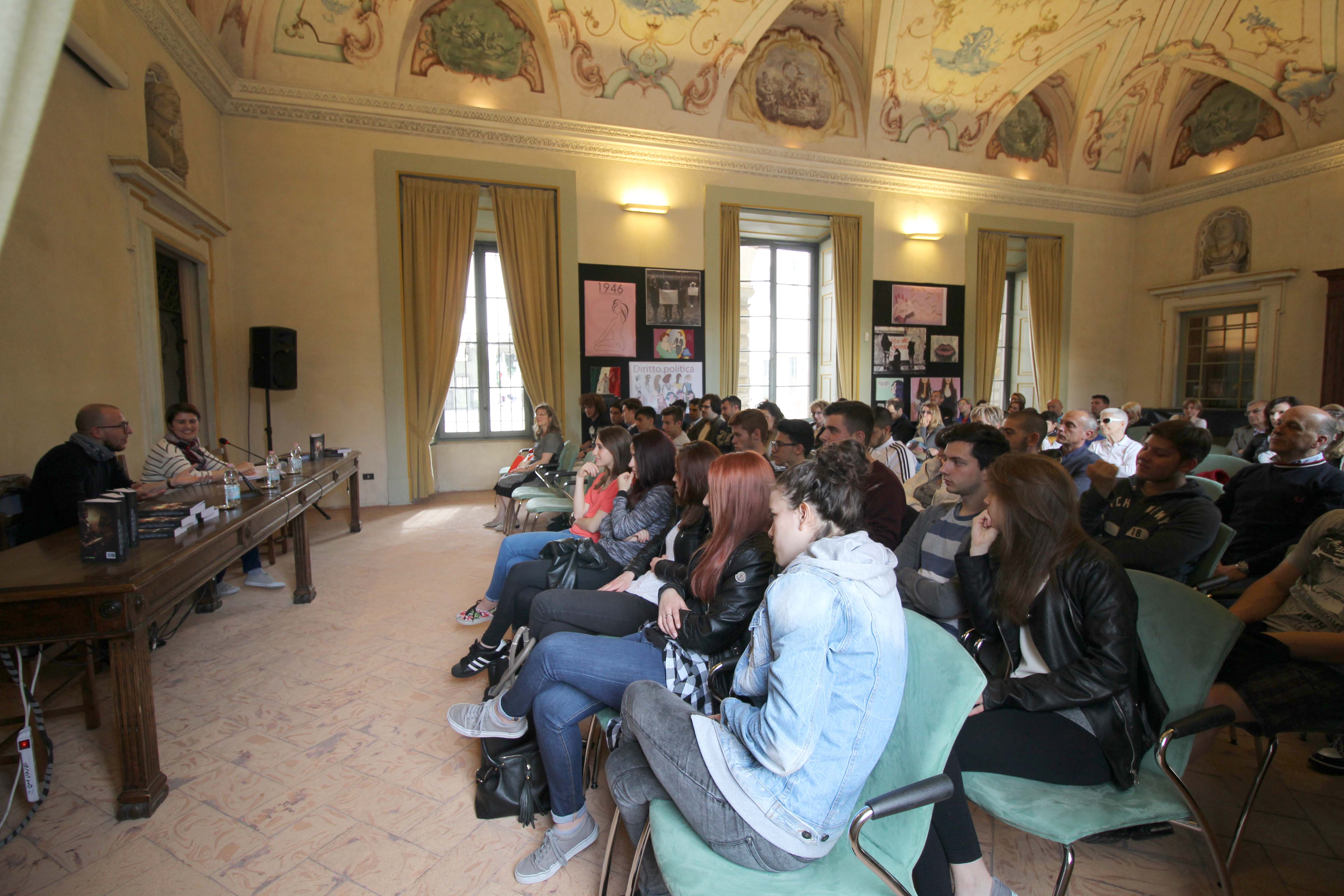 Presentazione dei romanzi La chiave e la pergamena